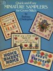 画像1: MINIATURE SAMPLERS for Cross-Stitch